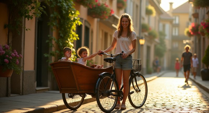 Bike with Carriage