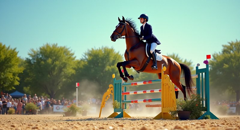 Jumping Horse Jumps: Techniques and Tips for Success