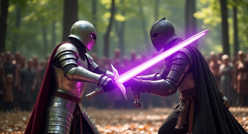 Memorable Duels Featuring the Purple Blade