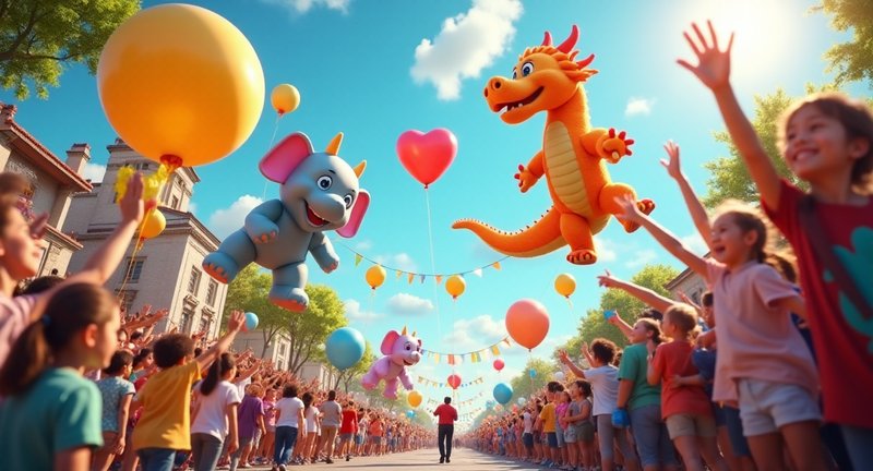 Parade Balloons: Behind the Scenes of These Gigantic Creations