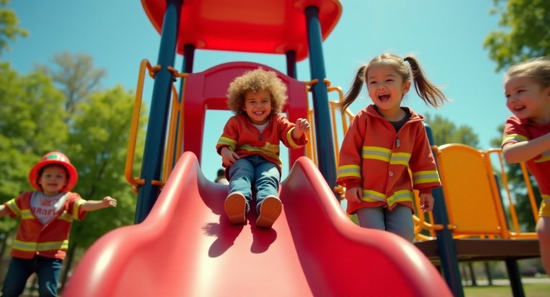 Playground Fireman Sliding Pole: A Fun Addition for Kids