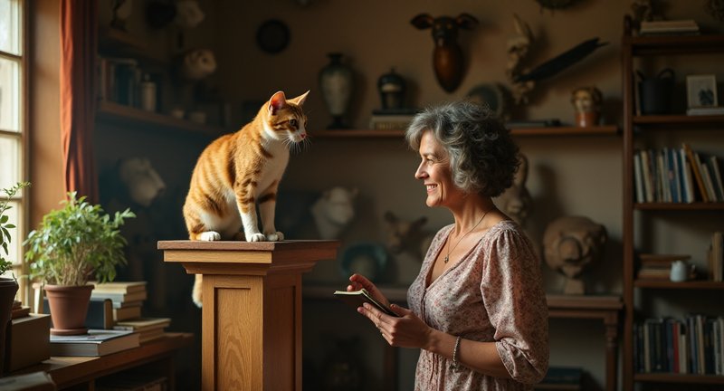 Shedding Light on Domestic Cat Taxidermy