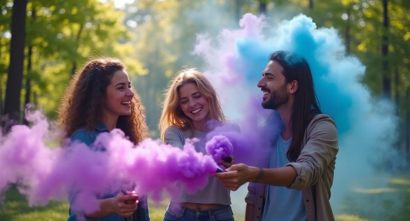 Creating Stunning Effects with Smoke Bomb Photography