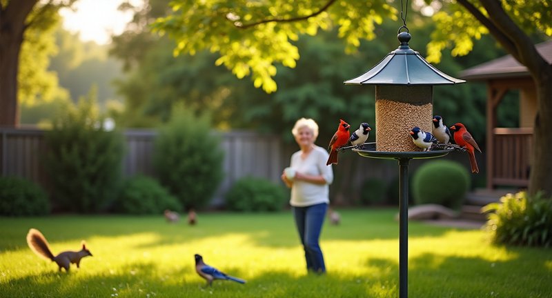 Keep Birds Happy with Squirrel Buster Bird Feeders