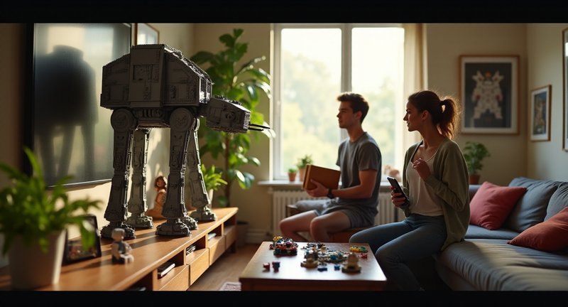 The Appeal of LEGO AT-AT Display