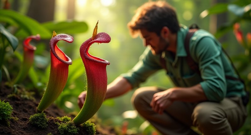 The Beauty of Nepenthes Ventricosa