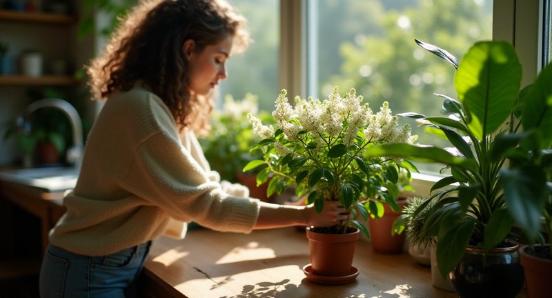 The Full Spectrum of Miniature Myrtle Plant