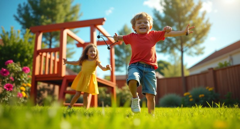 The Fun of Monkey Bars Backyard