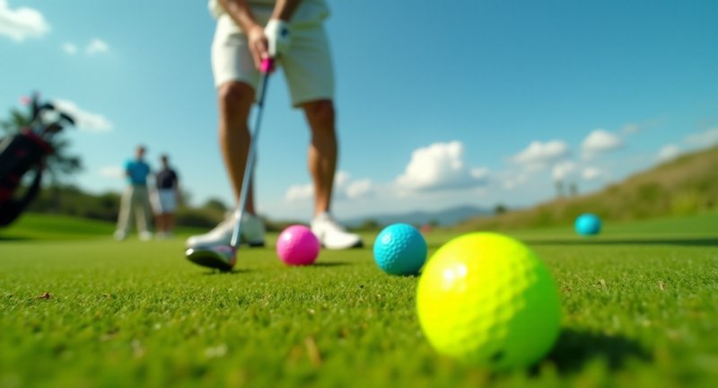 The Lowdown on Colored Golf Balls