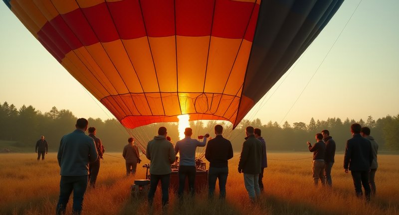 The Teamwork Behind Balloon Handling