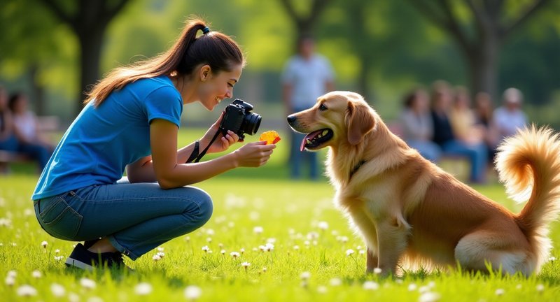 Using Treats to Get the Perfect Shot