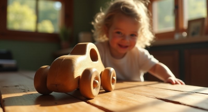 Wooden Toy Cars